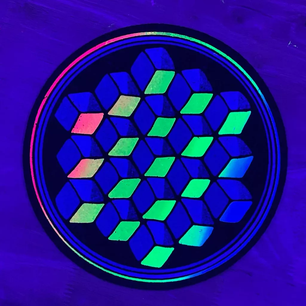 Erik Anders - Cubes UV Moodmat
