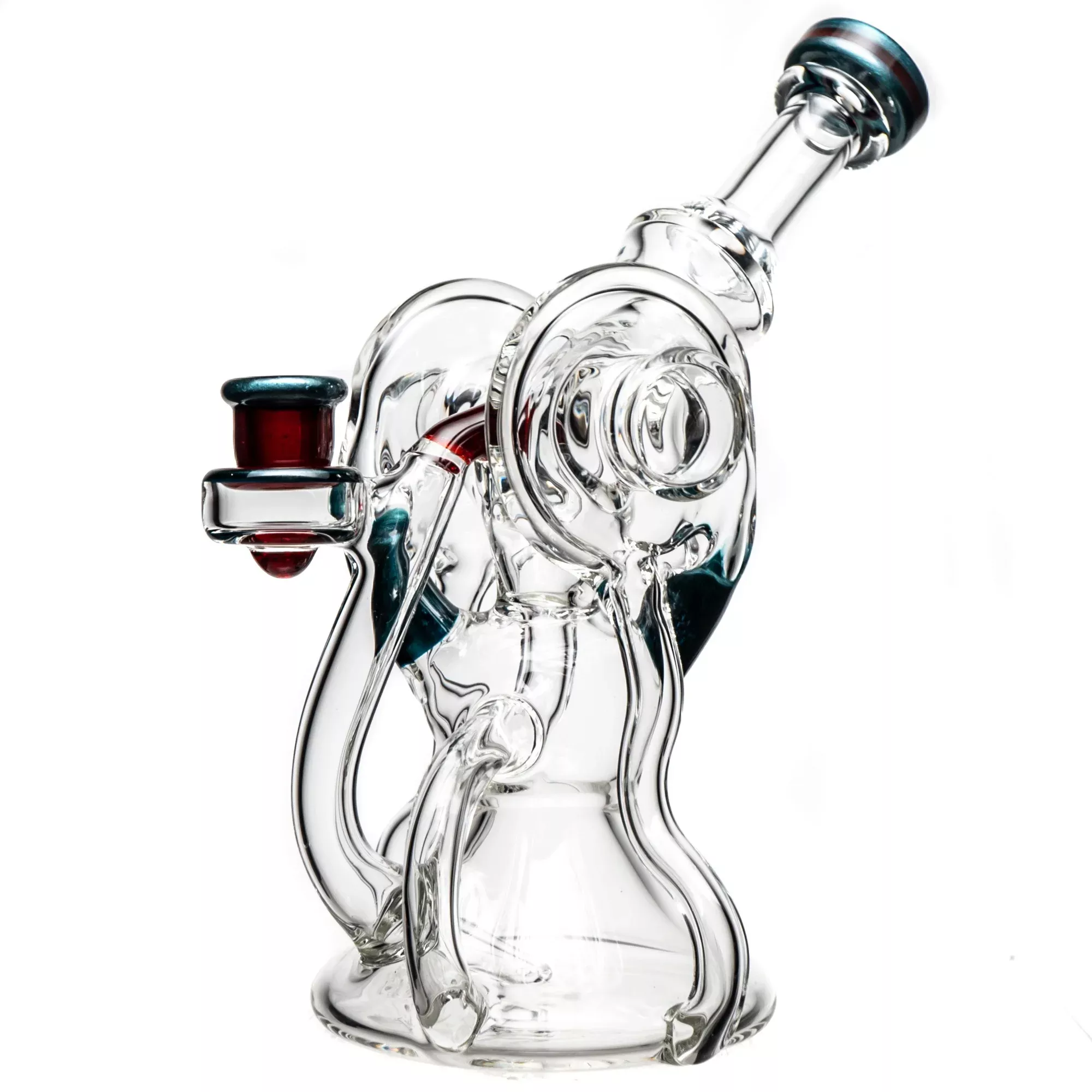 Ery - Shuffle Recycler w / External Drain - 10mm - Red Elvis & Unobtanium