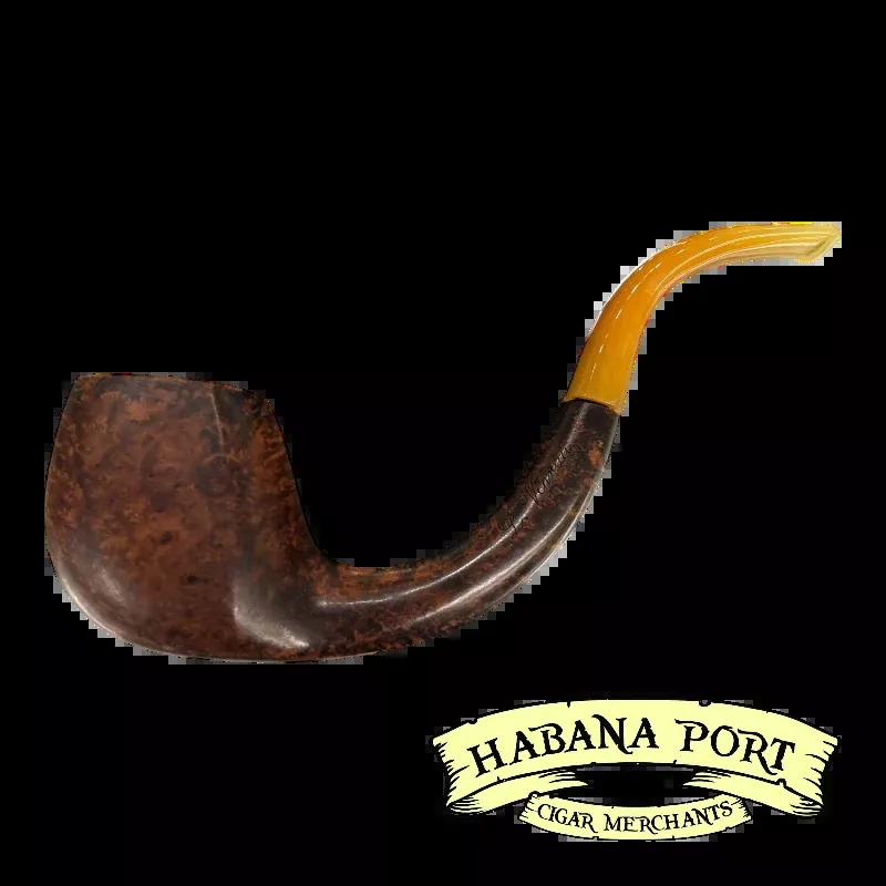 Estate Pipe - Dr. Dan #19 L. Viprati Vest Pocket with Golden Stem