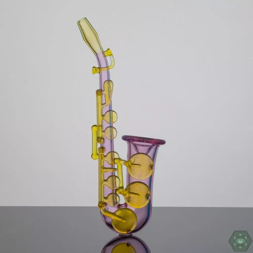 Etai Glass Saxlock Sherlock Pipe - Unique Design