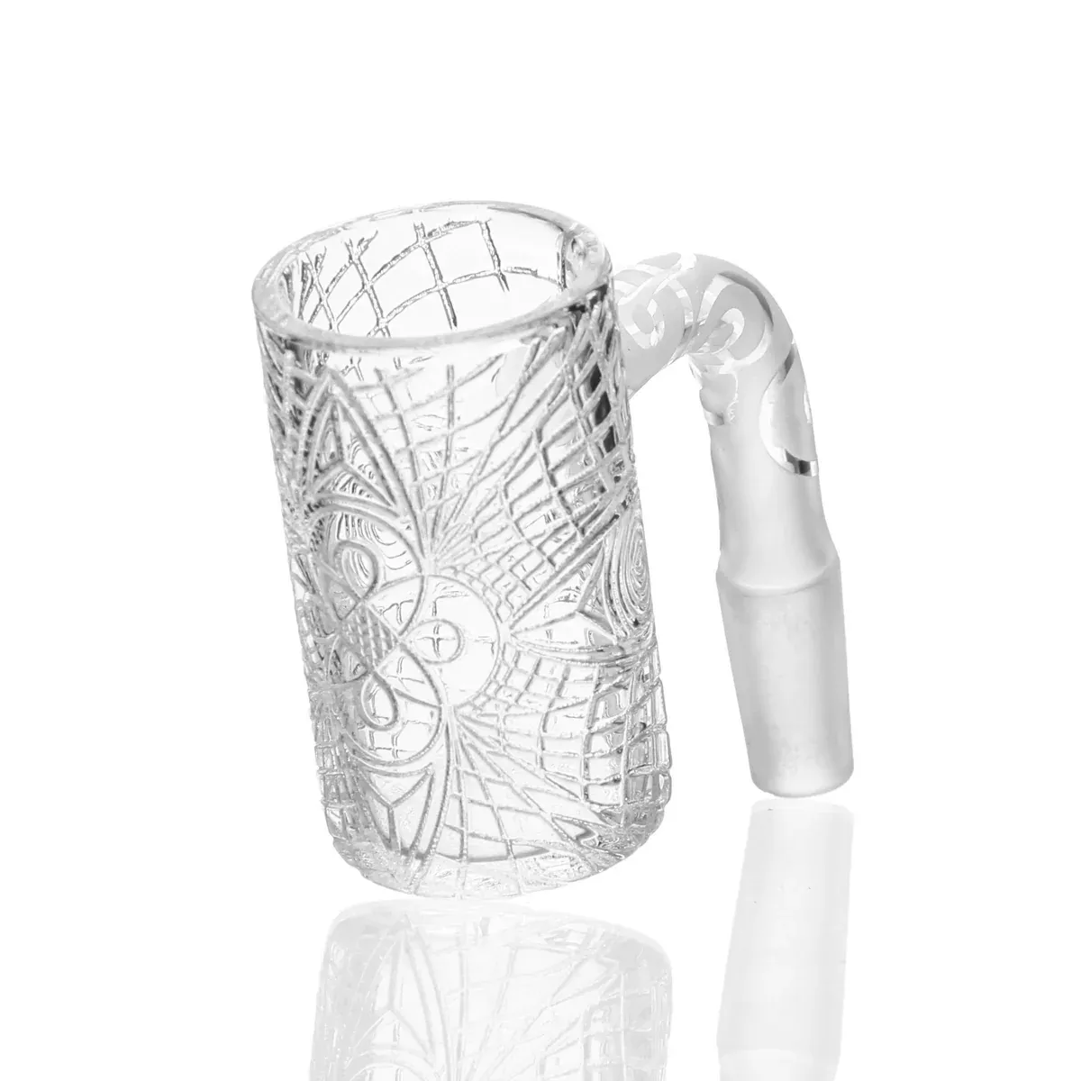 Eternal Quartz - 25mm Linework Engraved Banger