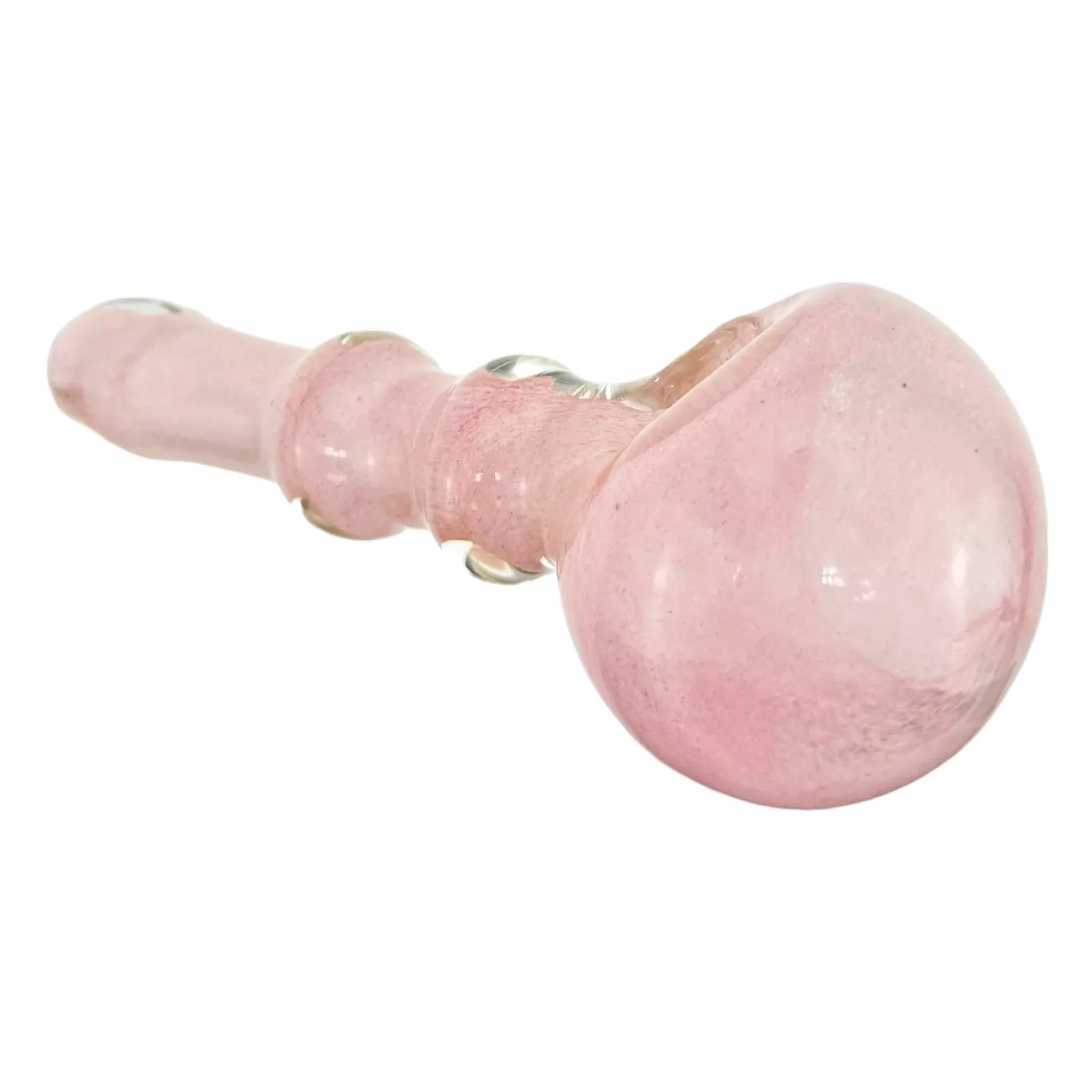 Extra Large Pink Glass Hand Pipe