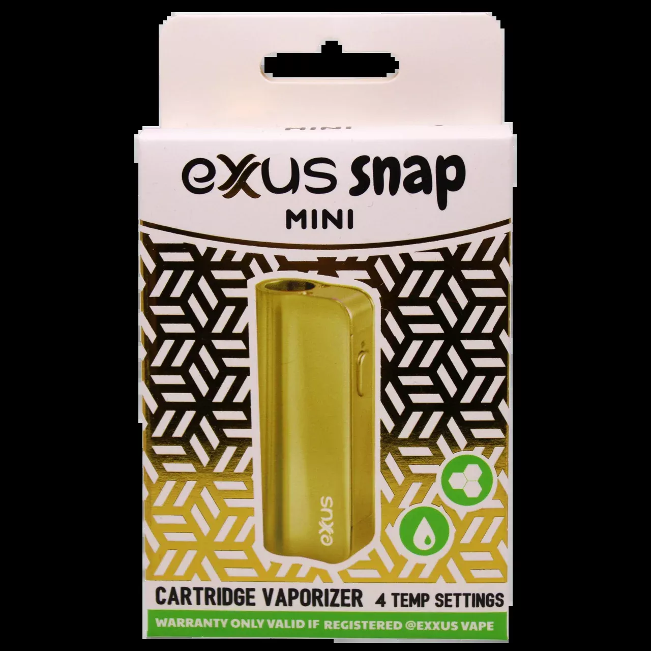 Exxus Snap VV Mini Cartridge Vaporizer – 510 Battery