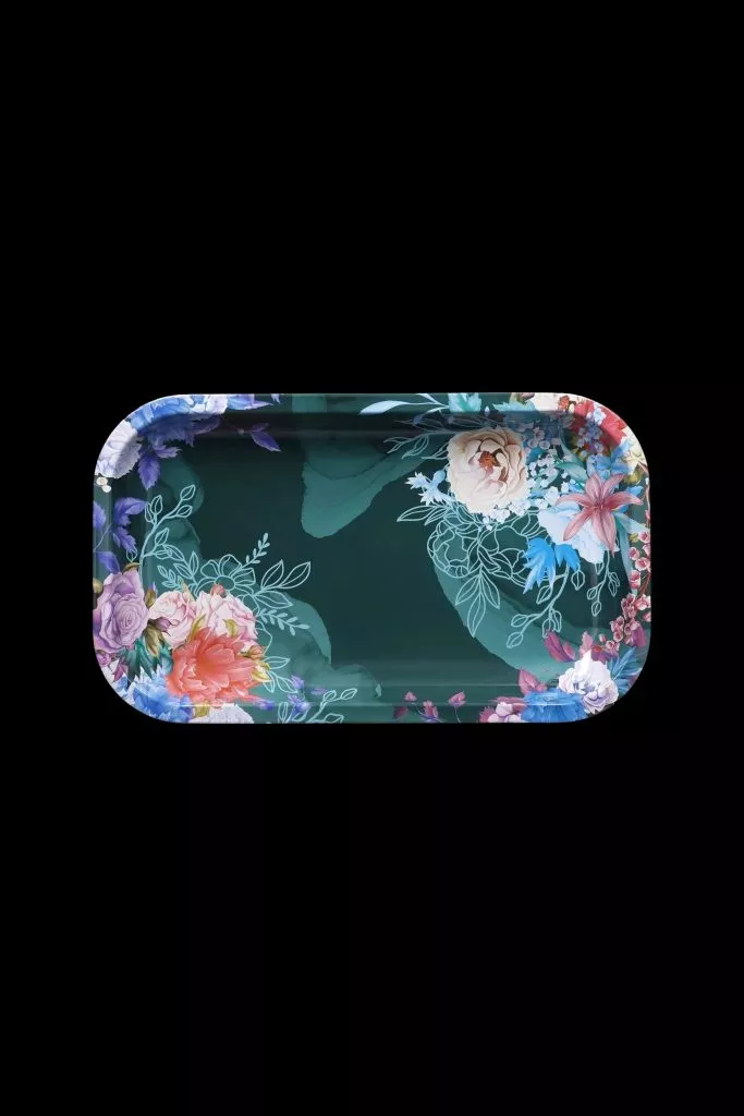 Famous Design Floral Lush Rolling Tray
