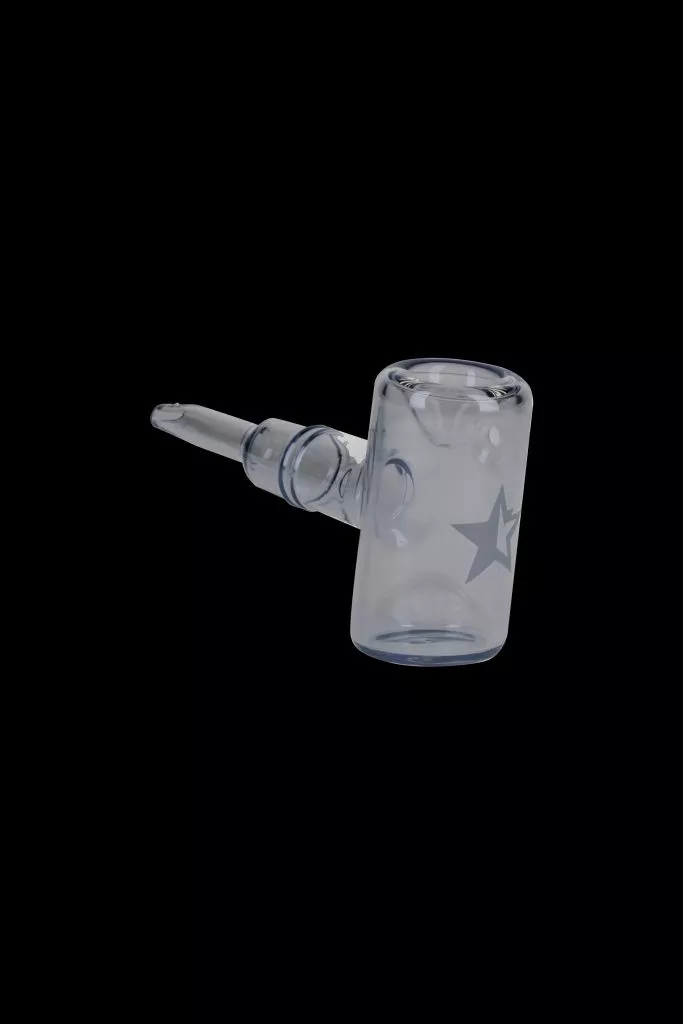 Famous X-Crystal Fumed Large Sherlock Pipe – Clear