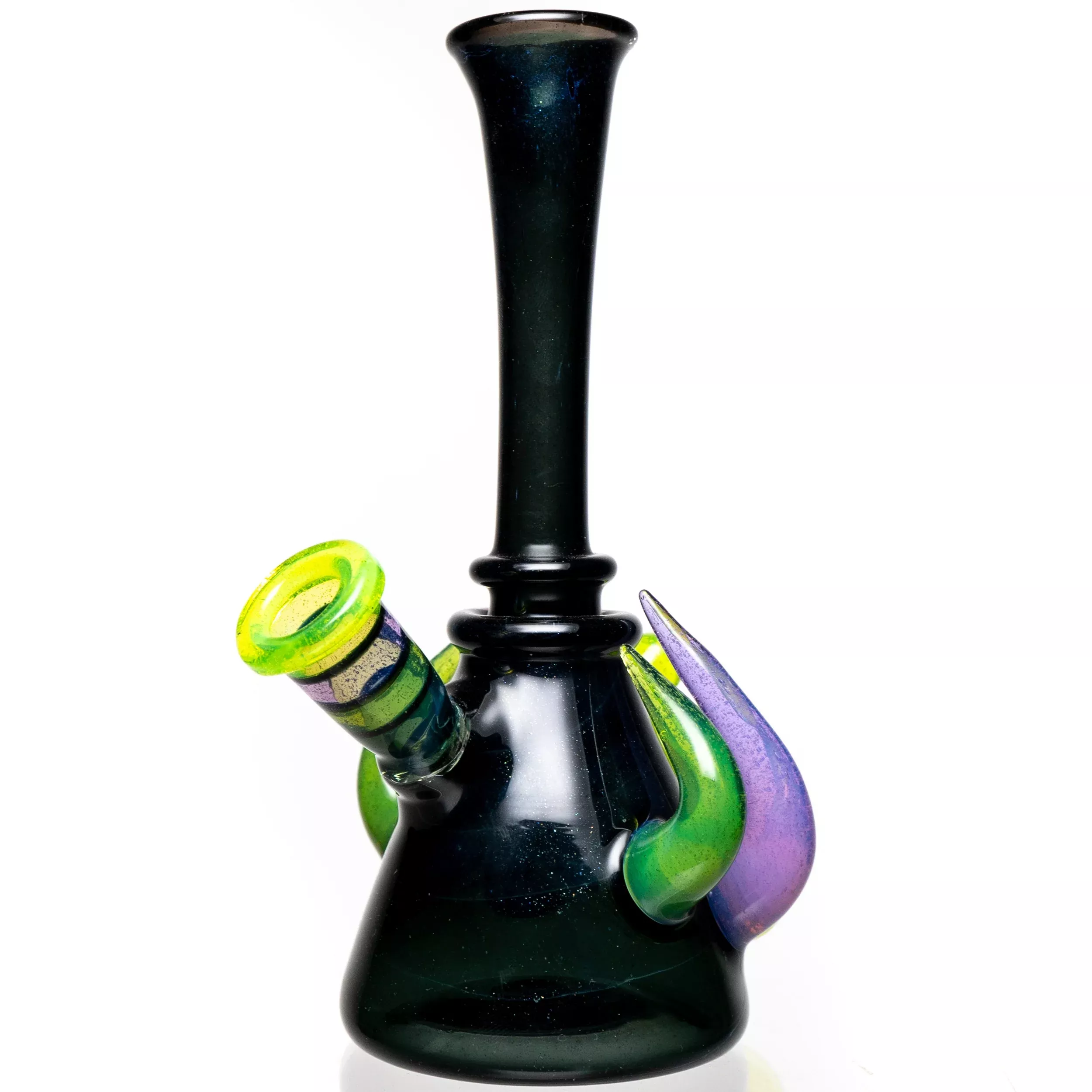 Foggy Mountain Glass - Full Color Multi Horn Tube - Galaxy