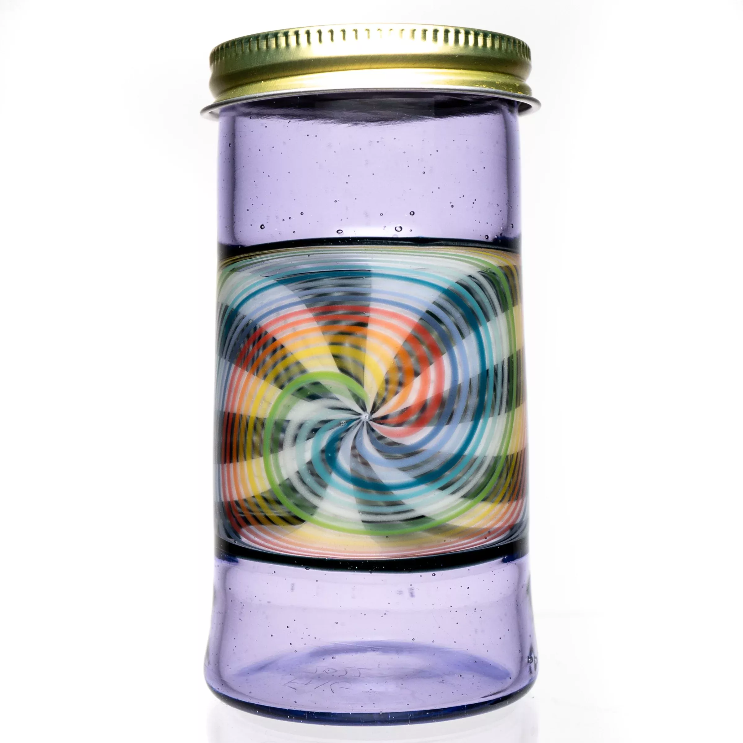 Foggy Mountain - Worked Twist Top Jar - Large - Purple Rain