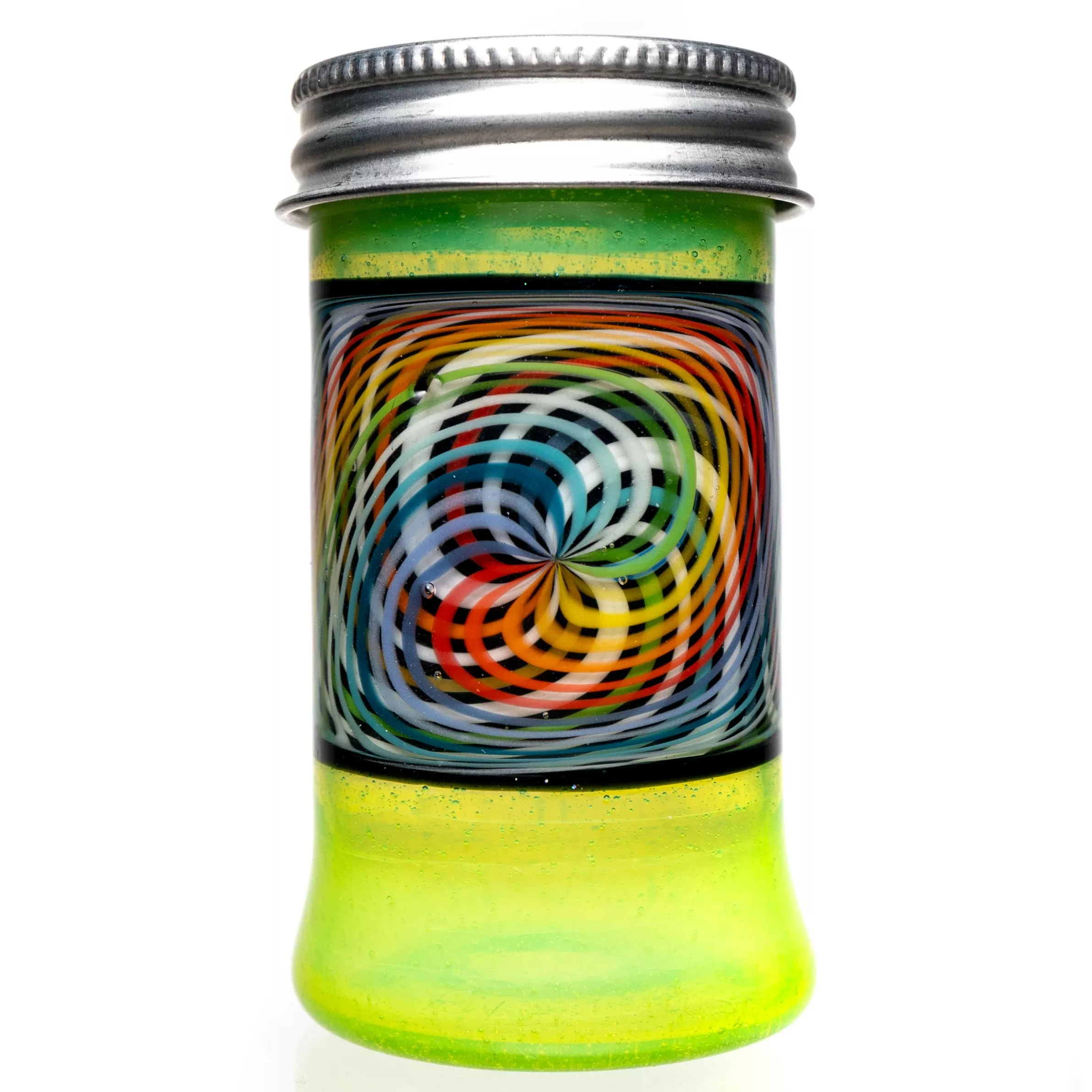 Foggy Mountain - Worked Twist Top Jar - Medium - Slyme