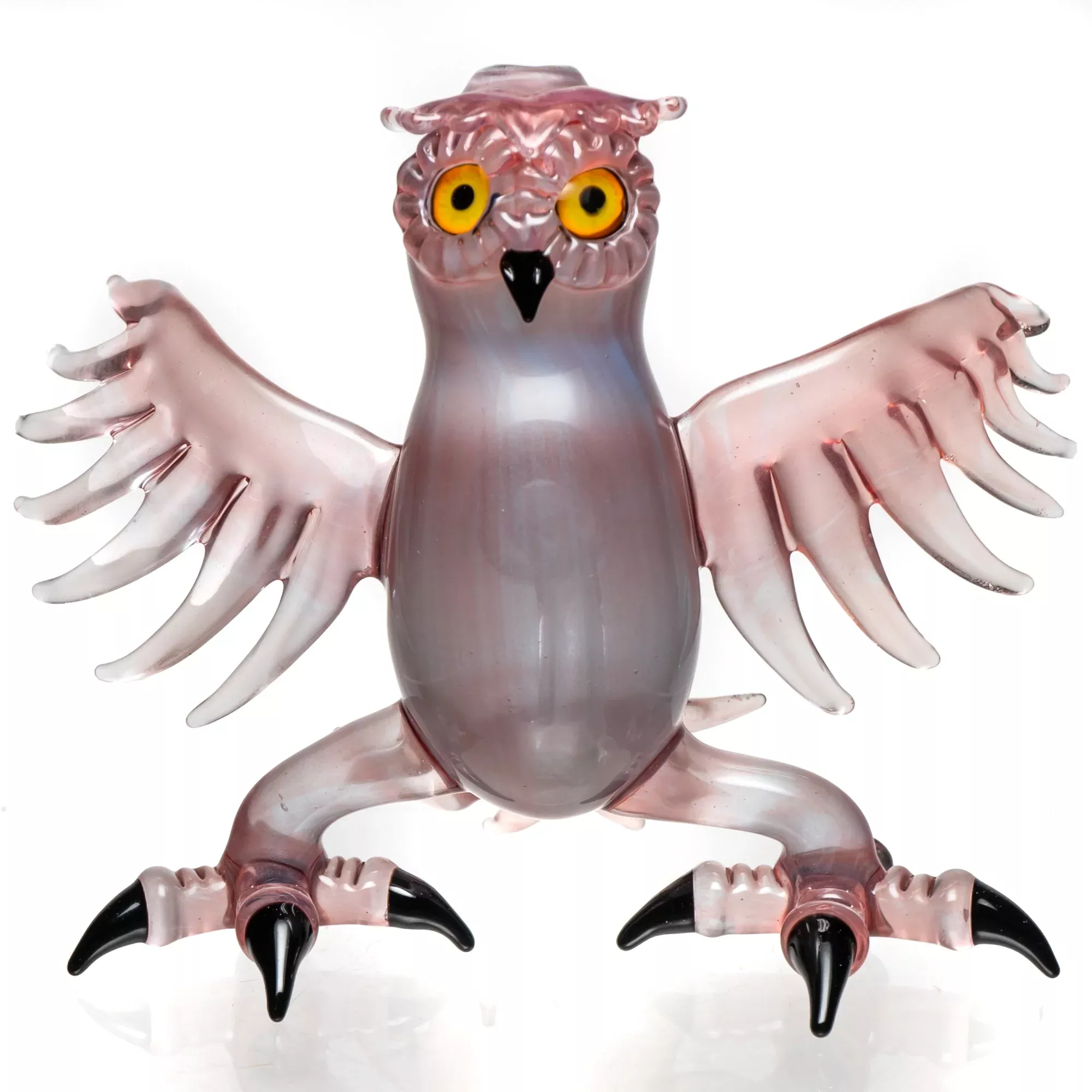Four Winds Flameworks - Monochrome Owl Rig - Skywalker /White Satin