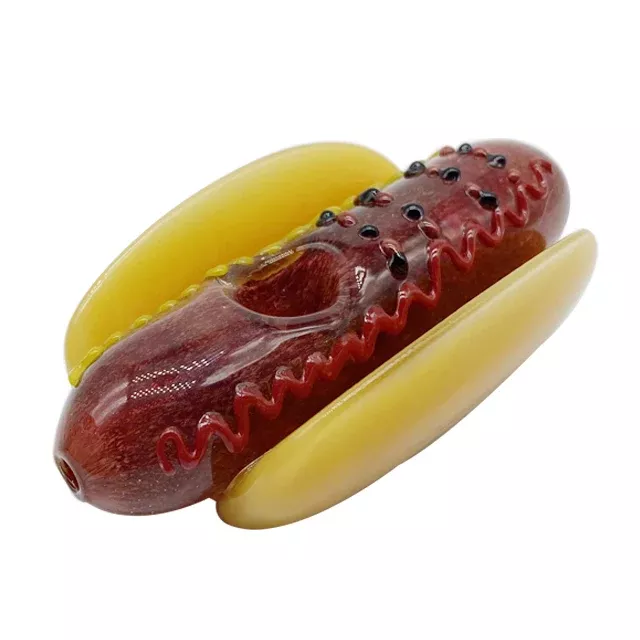 "Frankburner" Hot Dog Hand Pipe