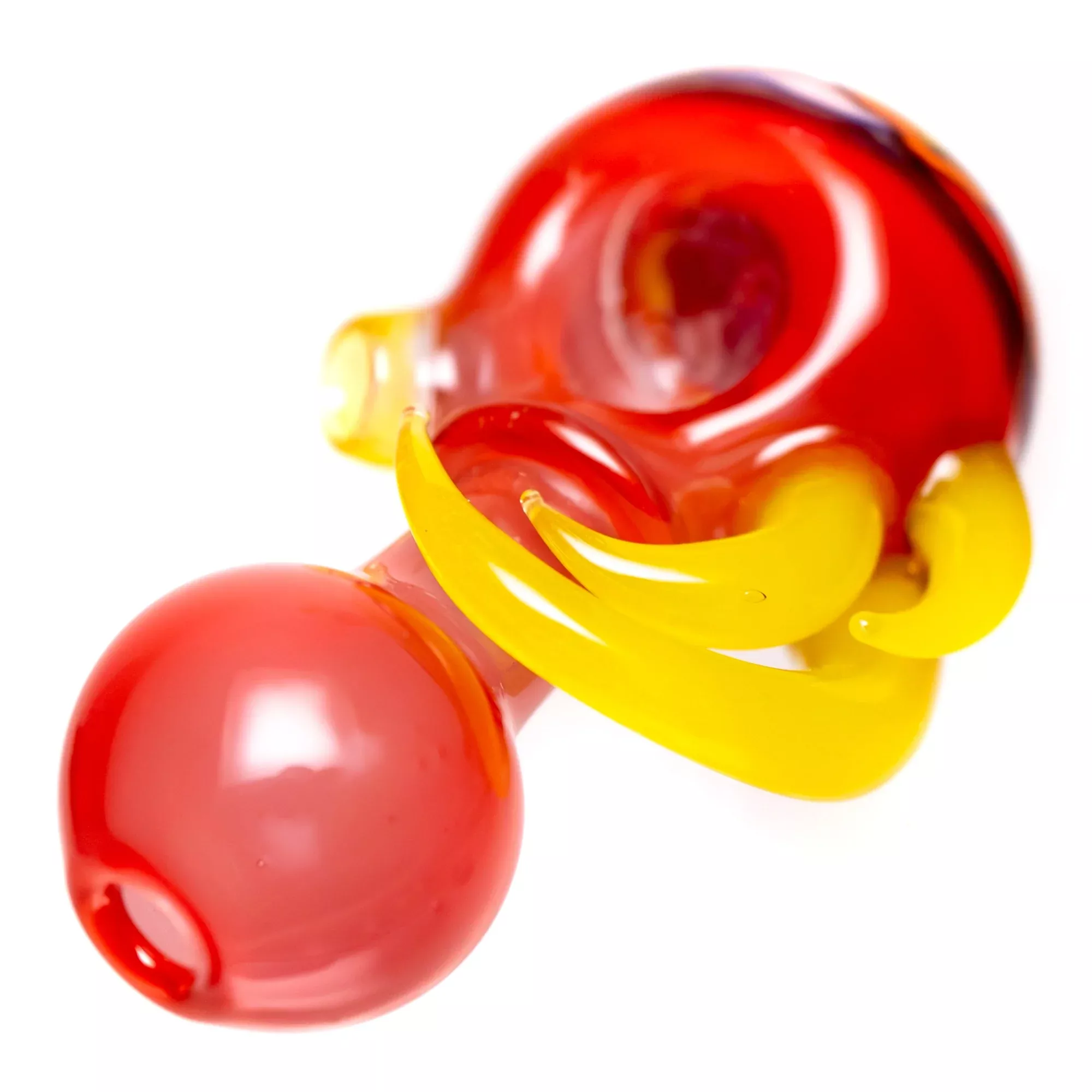 Freeek Glass - Fillacello Spoon - Red Crayon & Lemon Drop