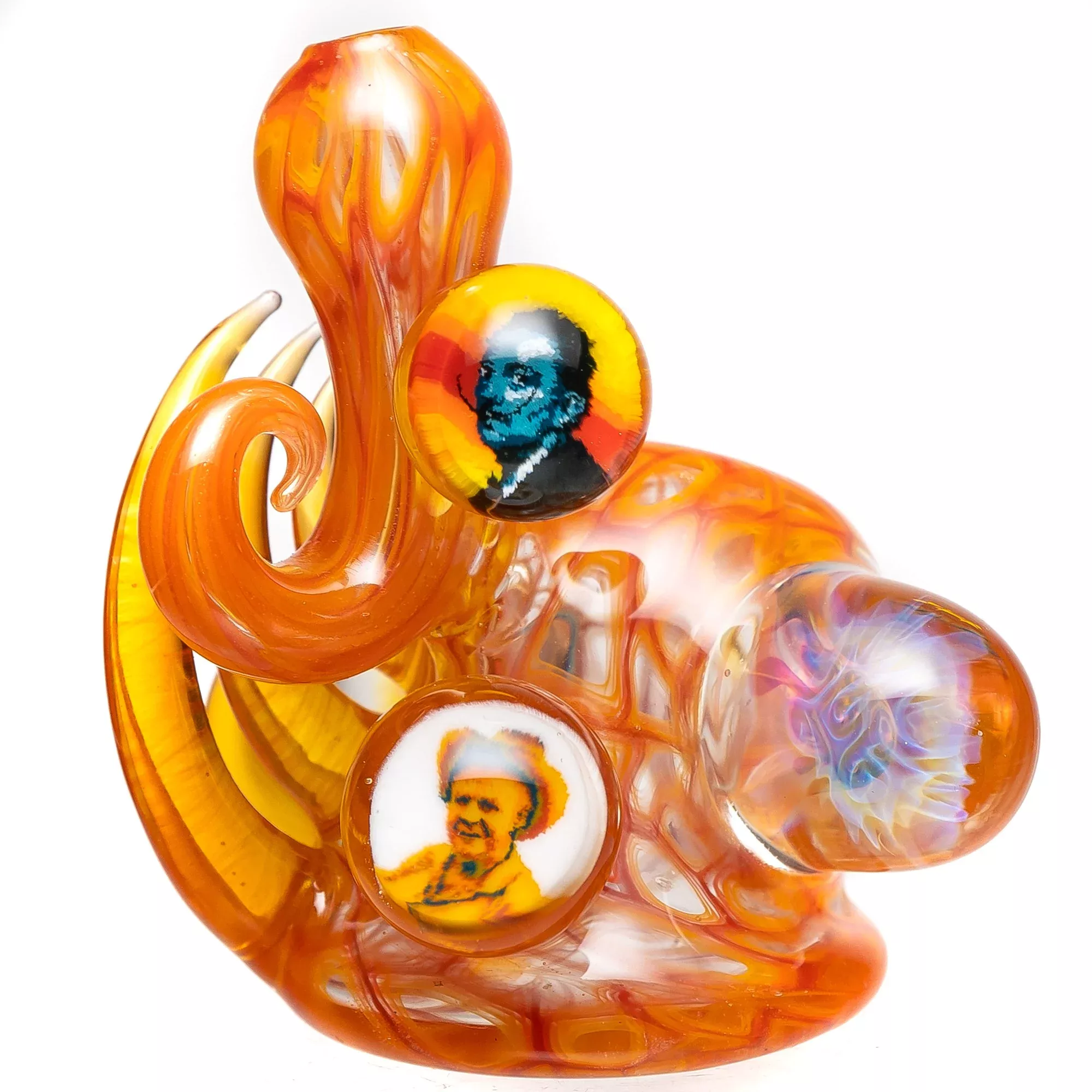 Freeek Glass x EON Glass - Double Brain Dry - Tangie