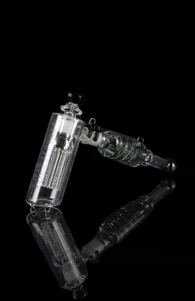 Freeze Pipe Hammer Bubbler with Glycerin Chamber