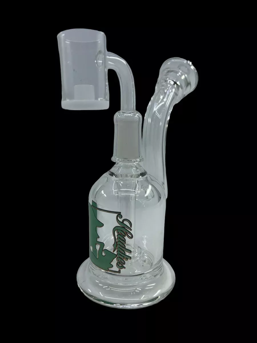Frosted Ice Cream Dab Rig – Handcrafted Borosilicate Glass with Vibrant Design