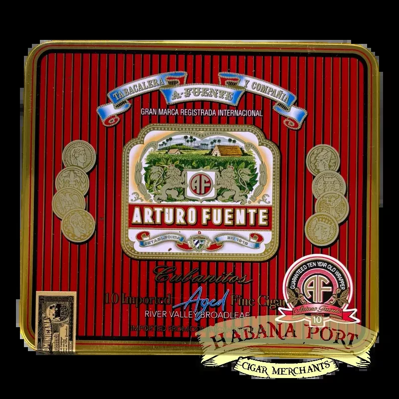 A Fuente Cubanitos Maduro Tin 4.5x32