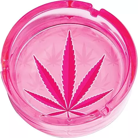 Fujima Assorted Design Glass Ashtrays