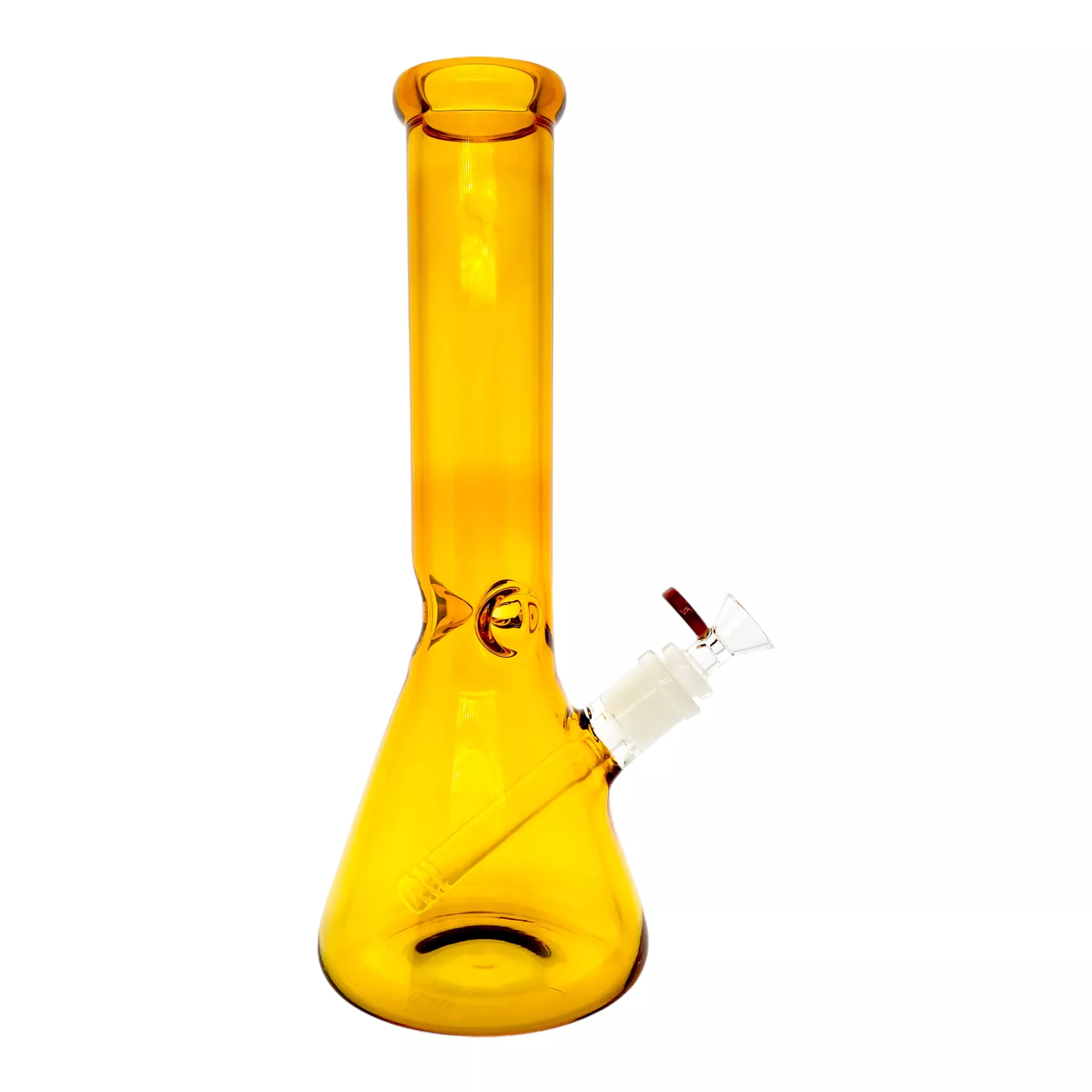 Full Amber Brown Beaker Base Glass Bong 12 Inch