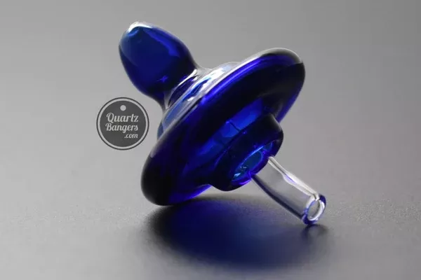 Full Blue UFO Style Carb Cap for XXL Quartz Bangers