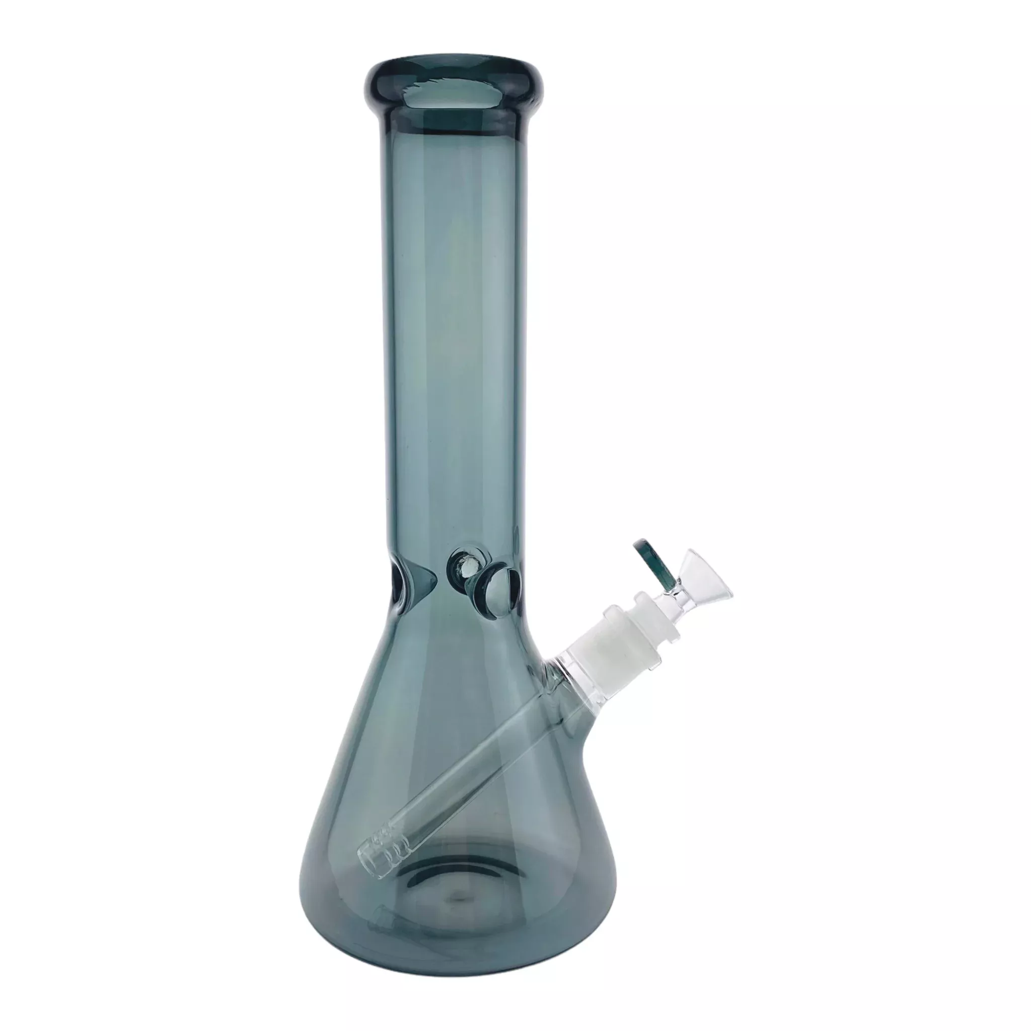 Full Shadow Black Beaker Base Glass Bong 12 Inch