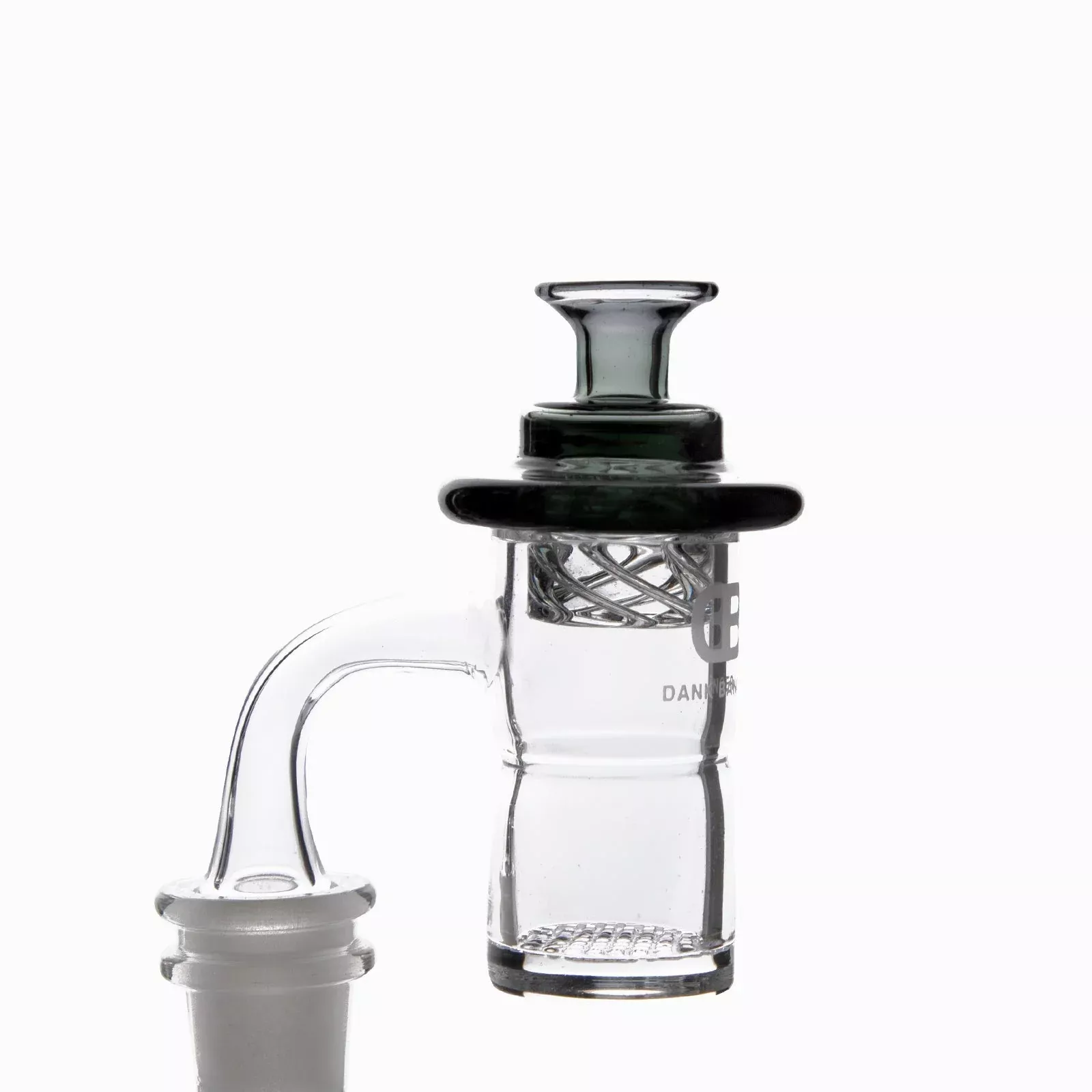 Full Weld Waffle Banger with Splash Guard - 14.5mm Quartz