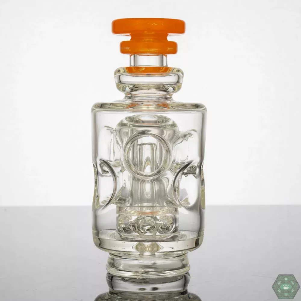 G.D Glass Straight Fab Puffco Attachment #3 - High-Quality Glass | Headdy Glass