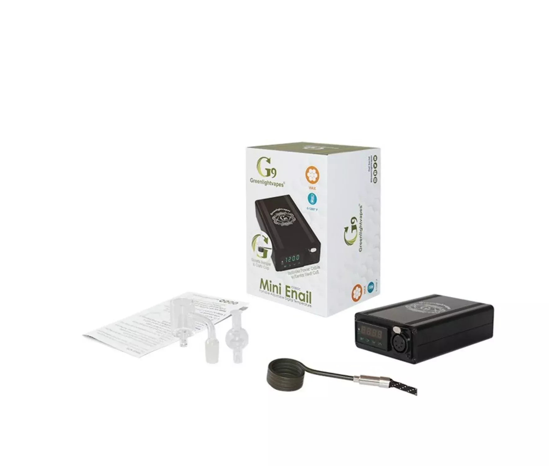 G9 Mini Enail – Digital Desktop Dab Kit with 25mm Coil