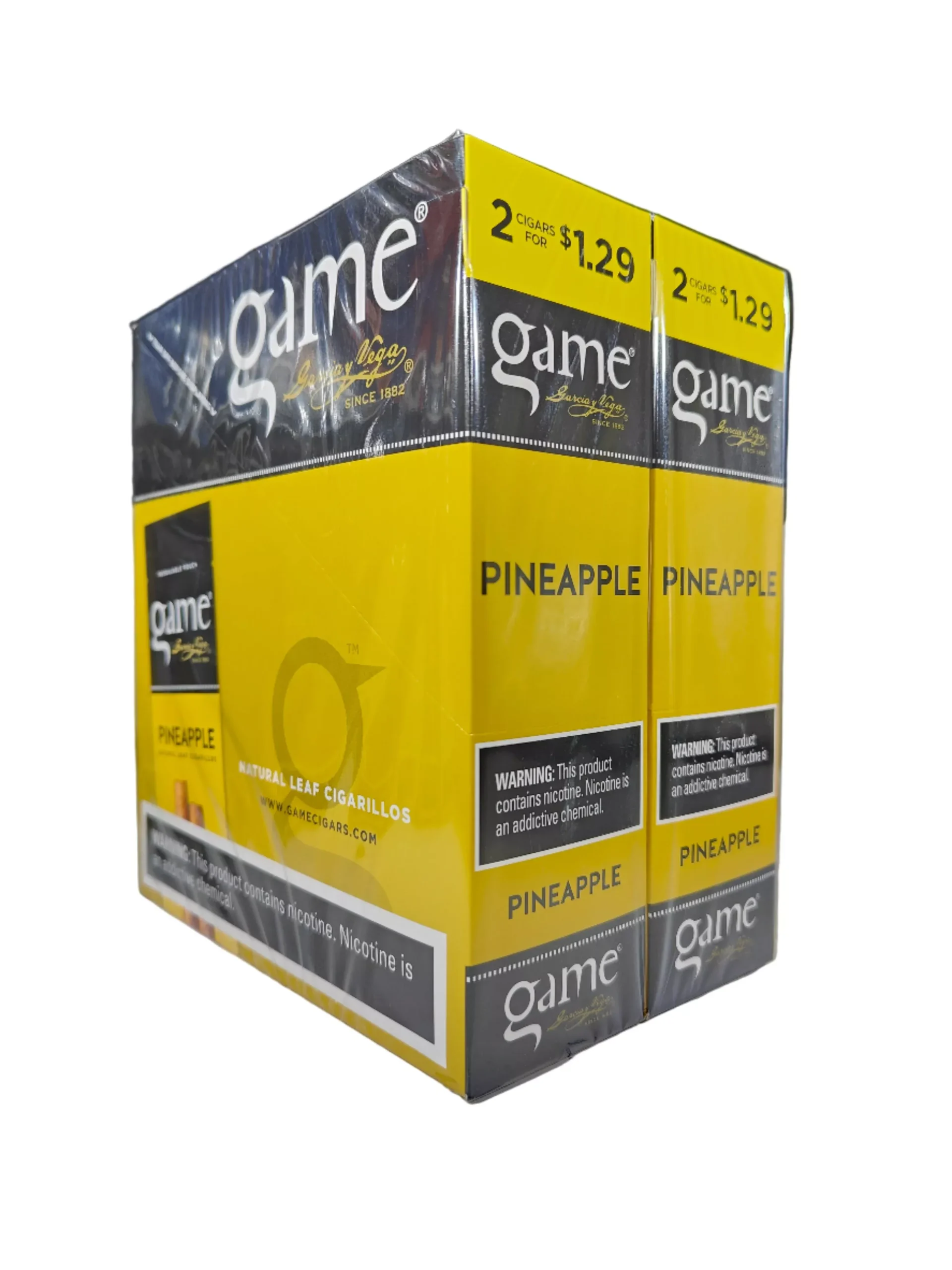 Game Cigarillos - 15 Count Box of 2 Packs