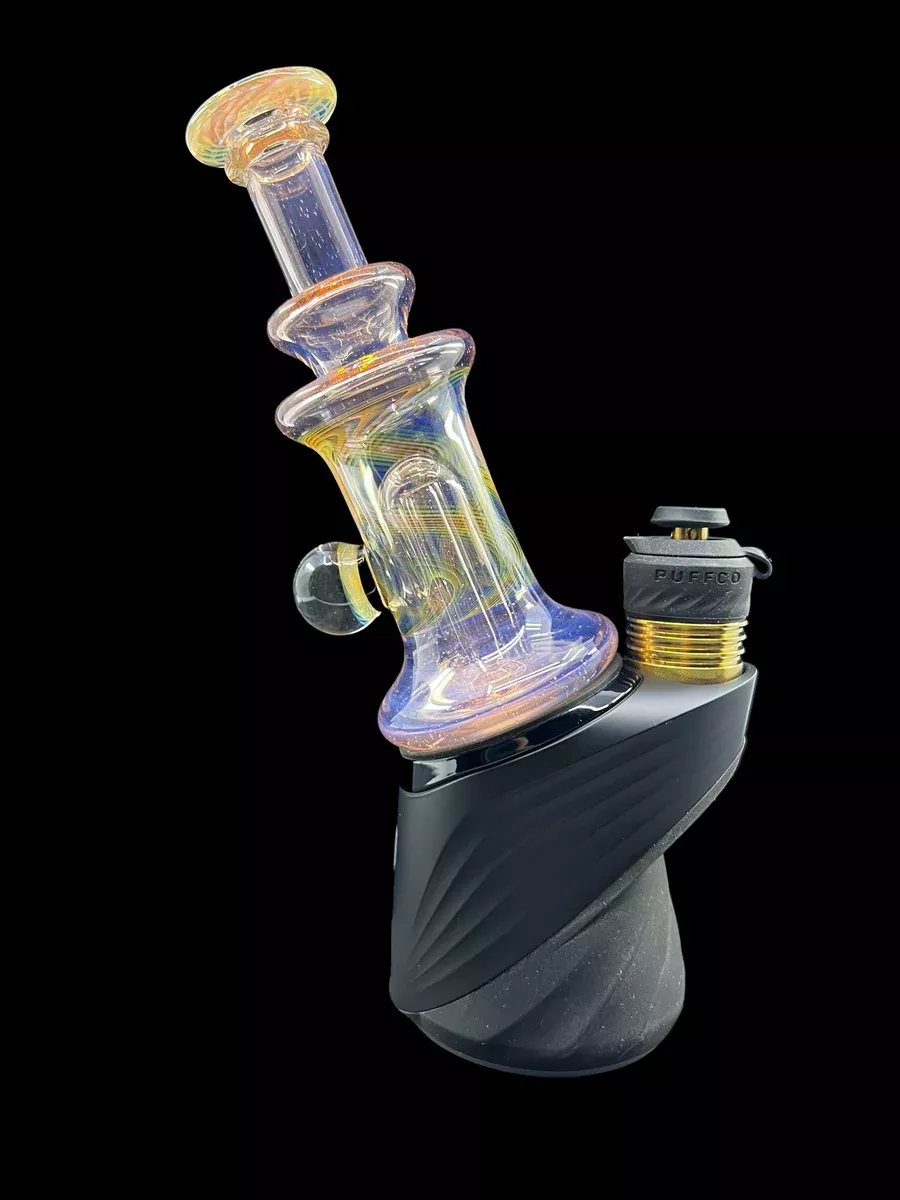 Gatez Glass Puffco Tops - Custom Glass Attachments for Puffco Vaporizers (Assorted Colors)