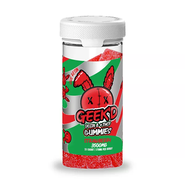 GEEK’D Delta 8 + THC-P Gummies | 3500mg