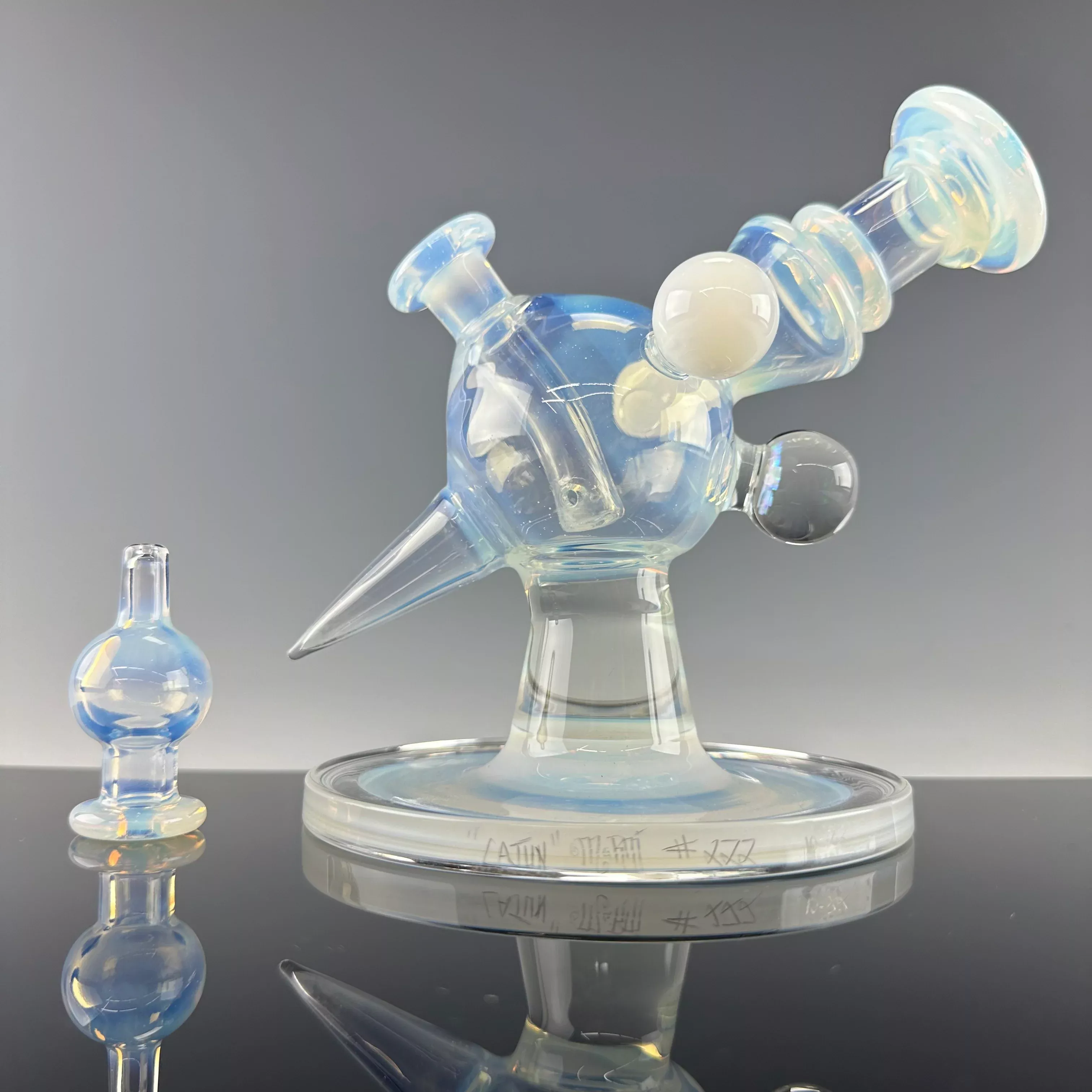 "Ghost" Helioshpere #220 by Cajun Glass X Marni
