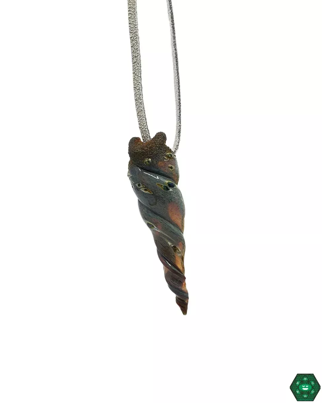 Glasspowl Shell Pendants - Handcrafted Sea-Inspired Glass Jewelry