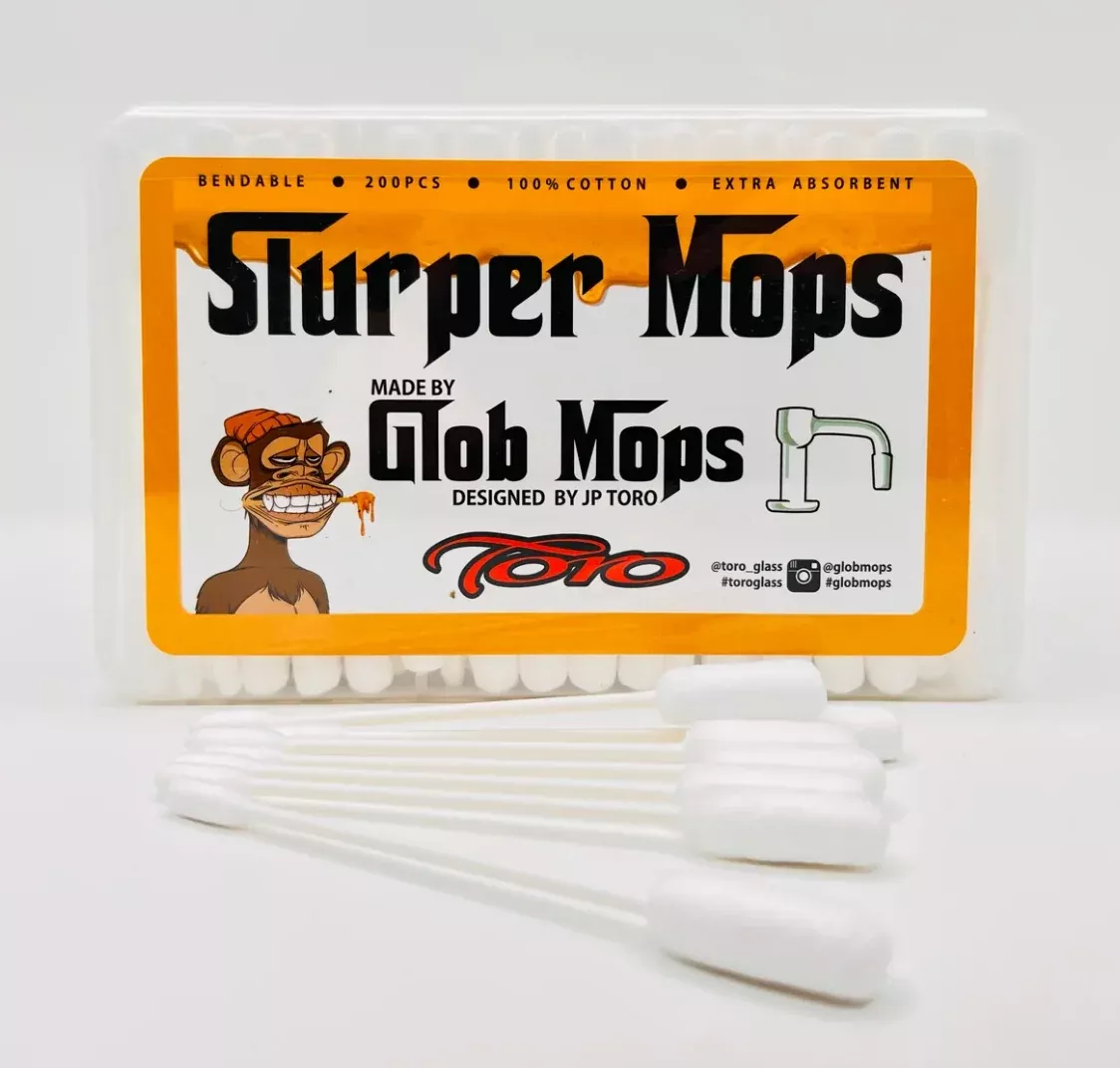Glob Mops Slurper Mops - 200 ct Precision Cleaning Tools by Toro Glass