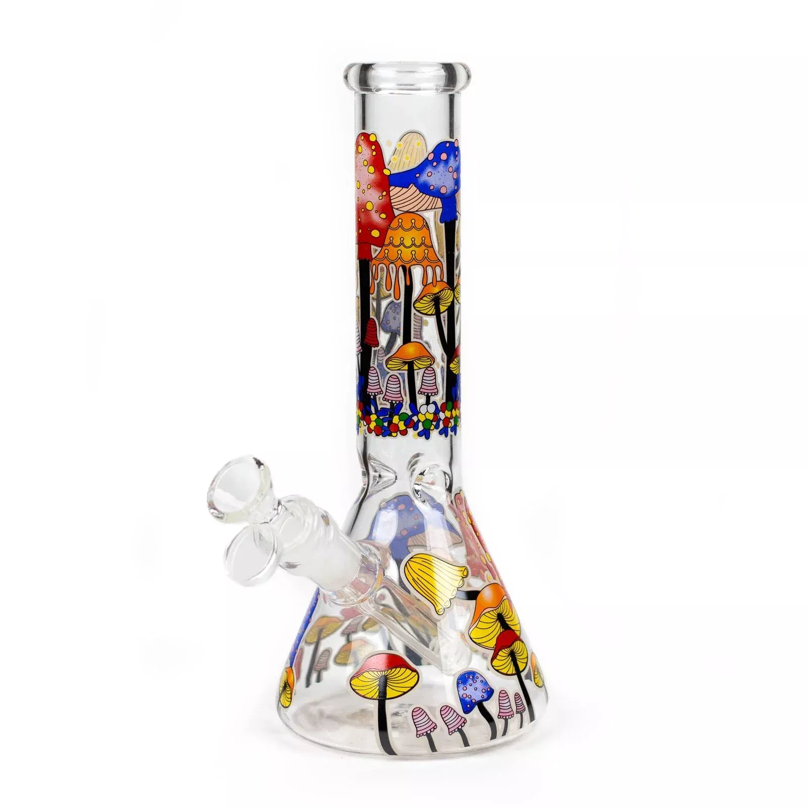 Glow in the Dark Mushroom Weed Bong 10"