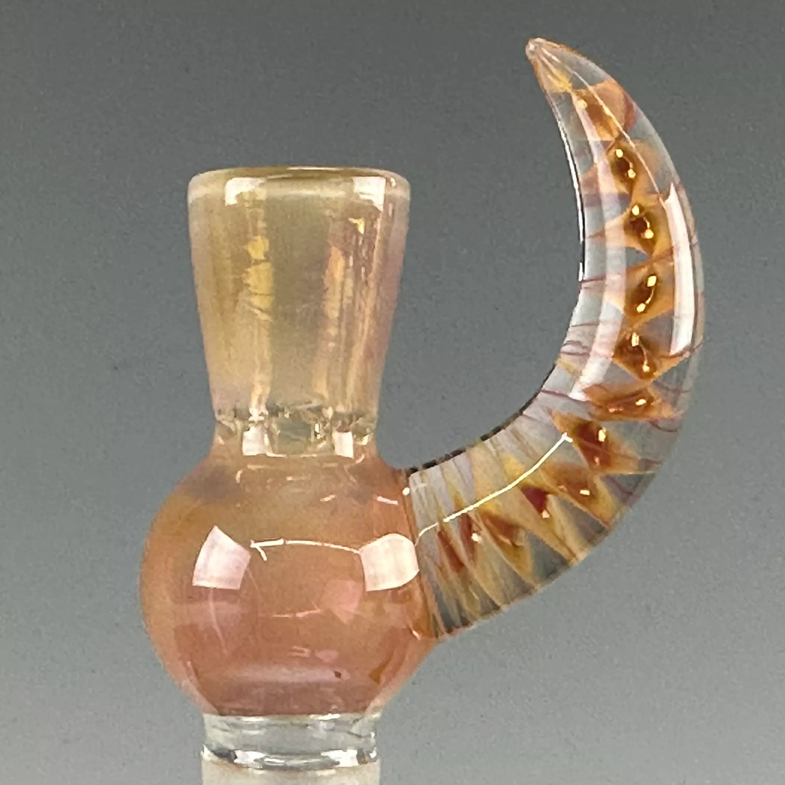 "Gold Fume" 14mm Slide by BoroCat