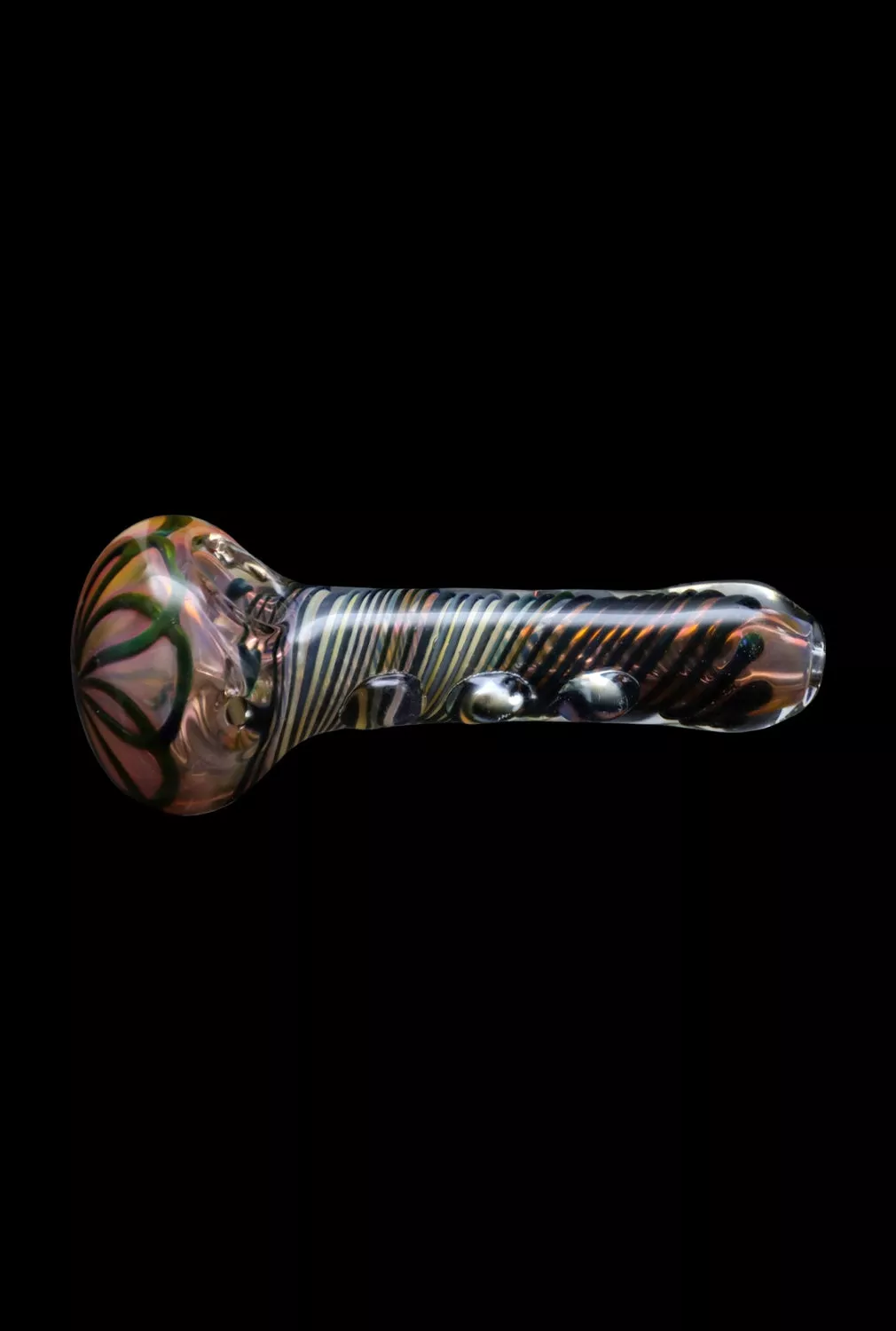 Gold Fume Spoon Pipe – 4.5 in.