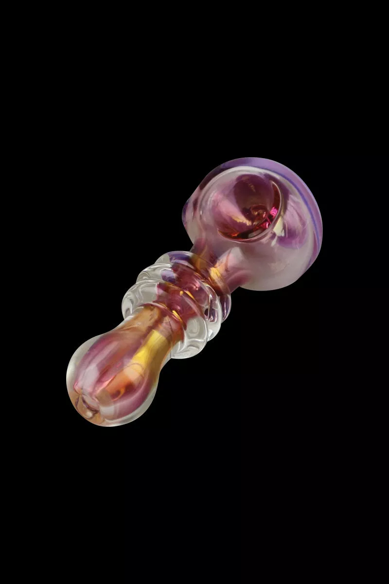 Gold Fumed Glass Spoon Pipe – Jetson