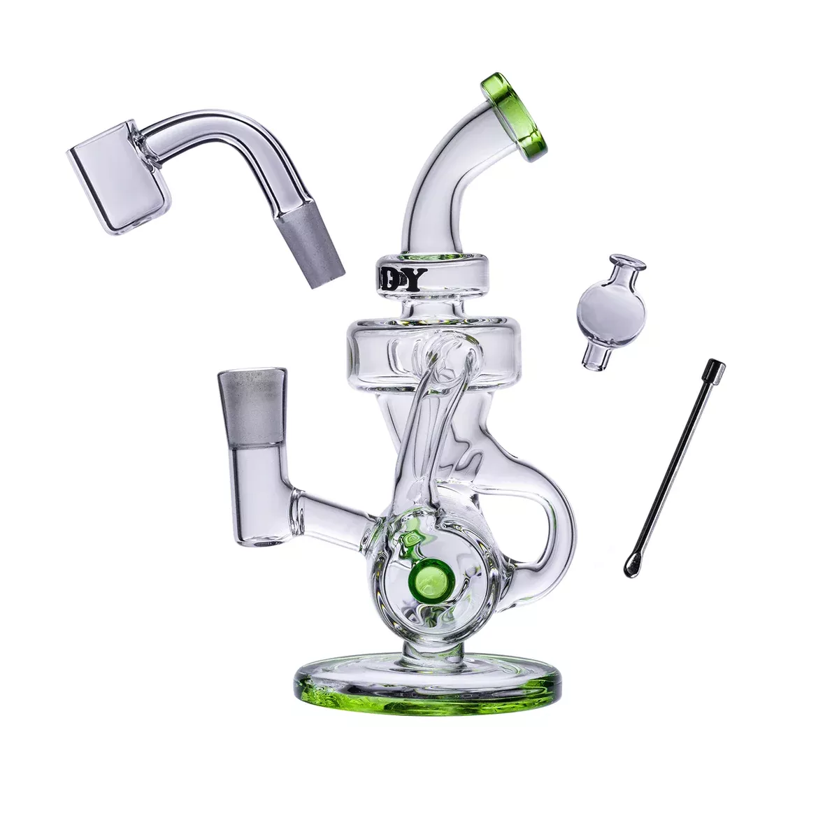 Goody Glass Drummer Boy Mini Dab Rig 4-Piece Kit