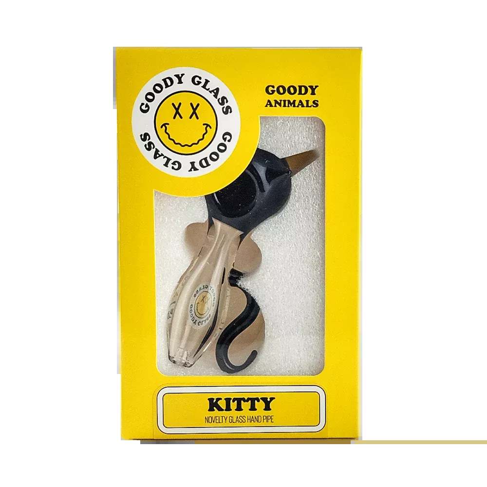 Goody Glass - Kitty Hand Pipe
