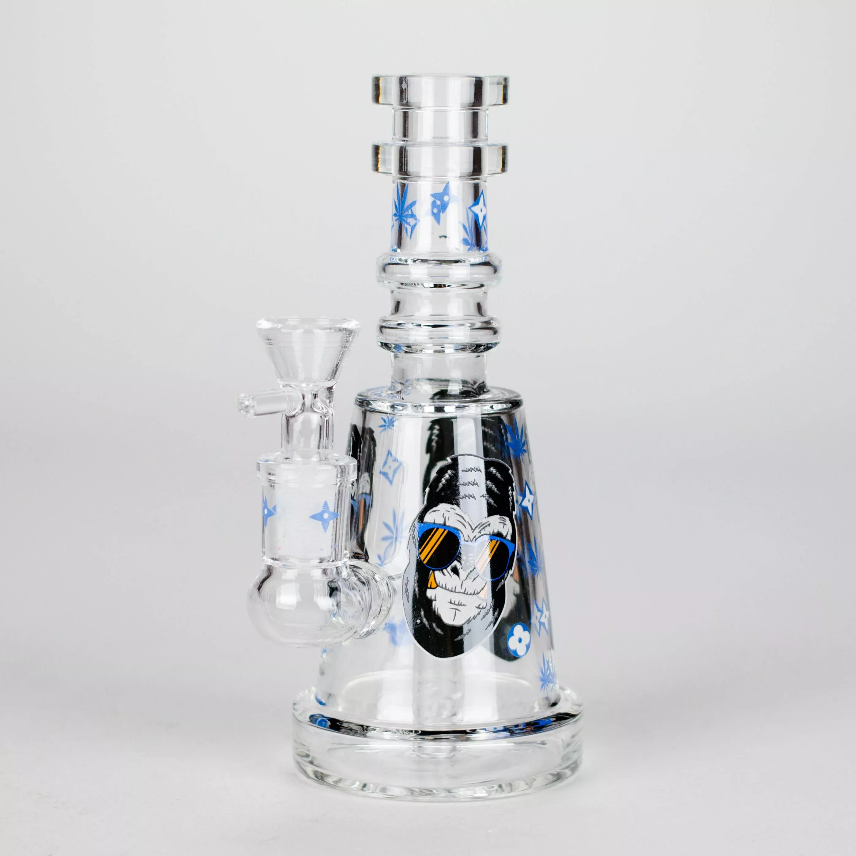 Gorillux Glow-in-the-Dark Bong 6.5"