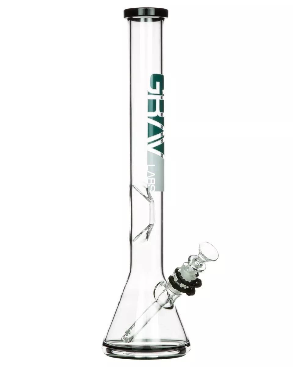 Grav Labs 16" Beaker Water Pipe with Removable Downstem