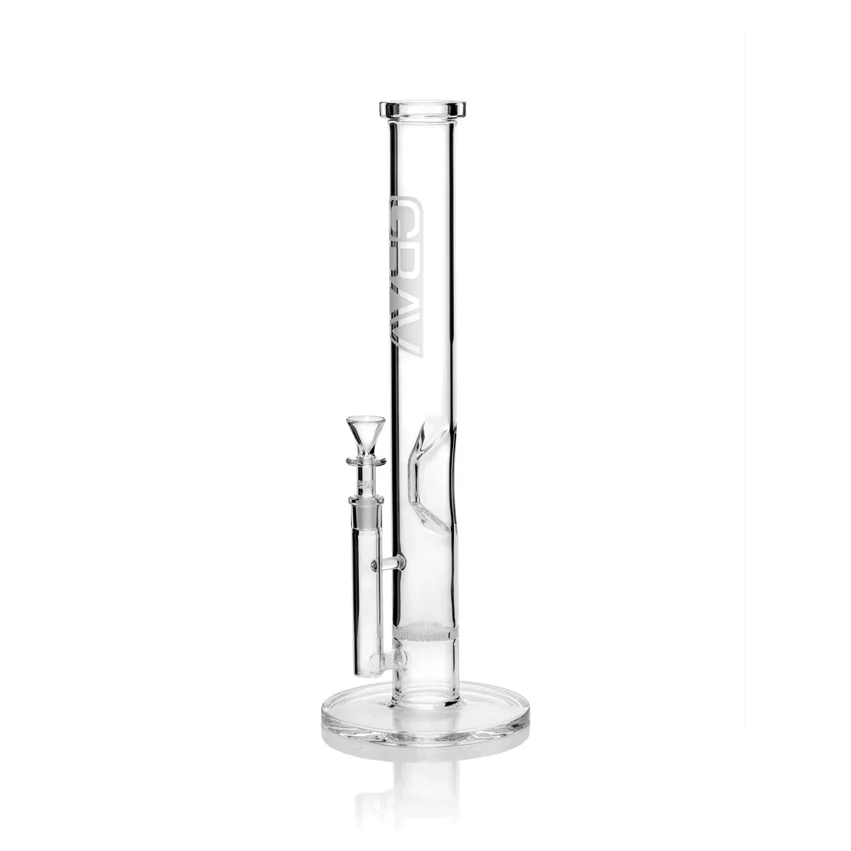 GRAV - Large Straight Base w/ Disc Water Pipe