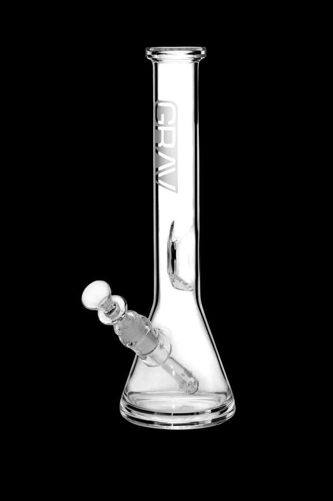 GRAV Medium Clear Beaker Base Bong