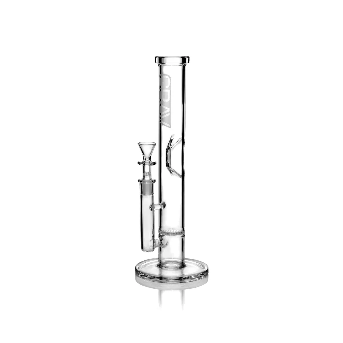 GRAV - Medium Straight Base w/ Disc Water Pipe