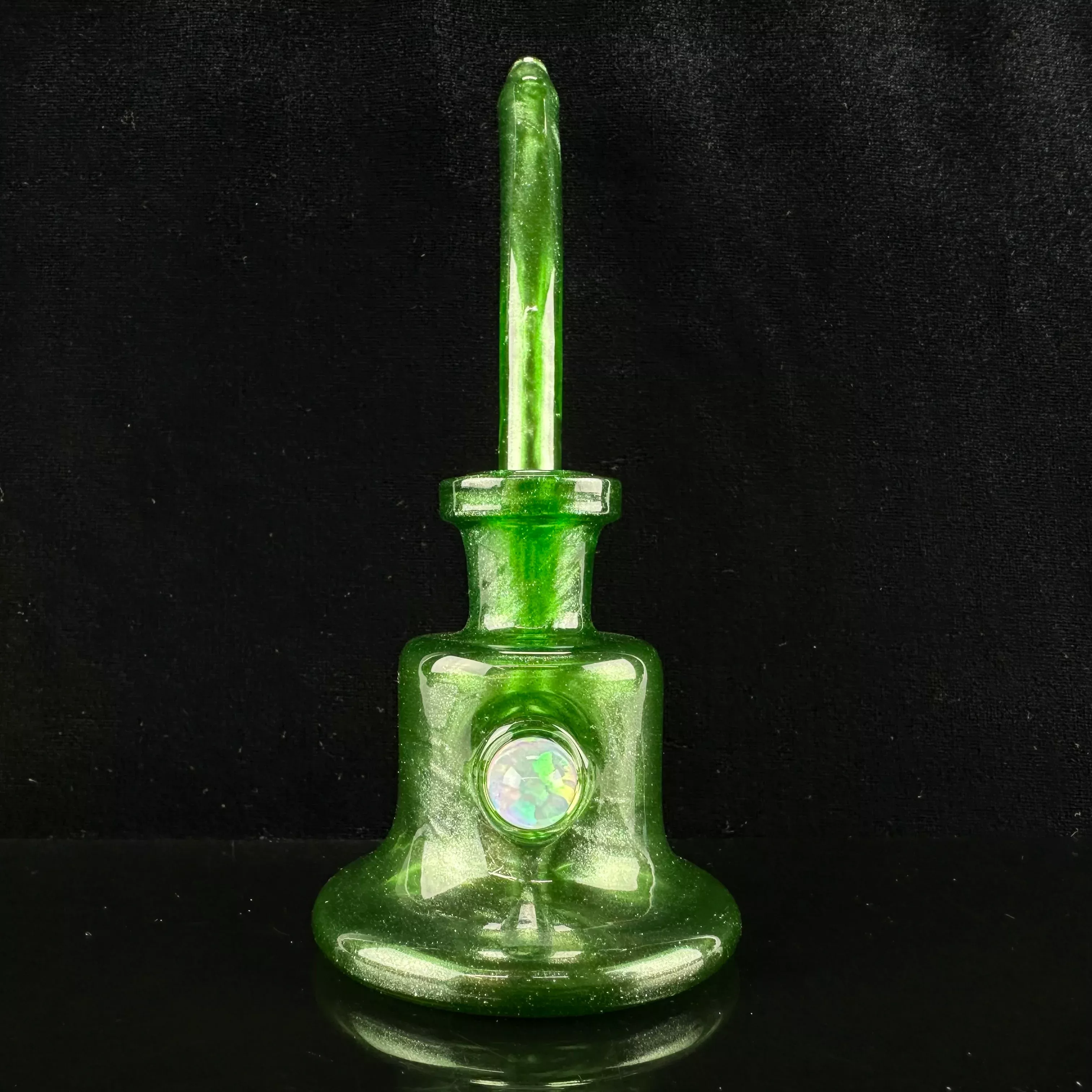 "Green Stardust" V2 "Terplock" by Miyagi Glass