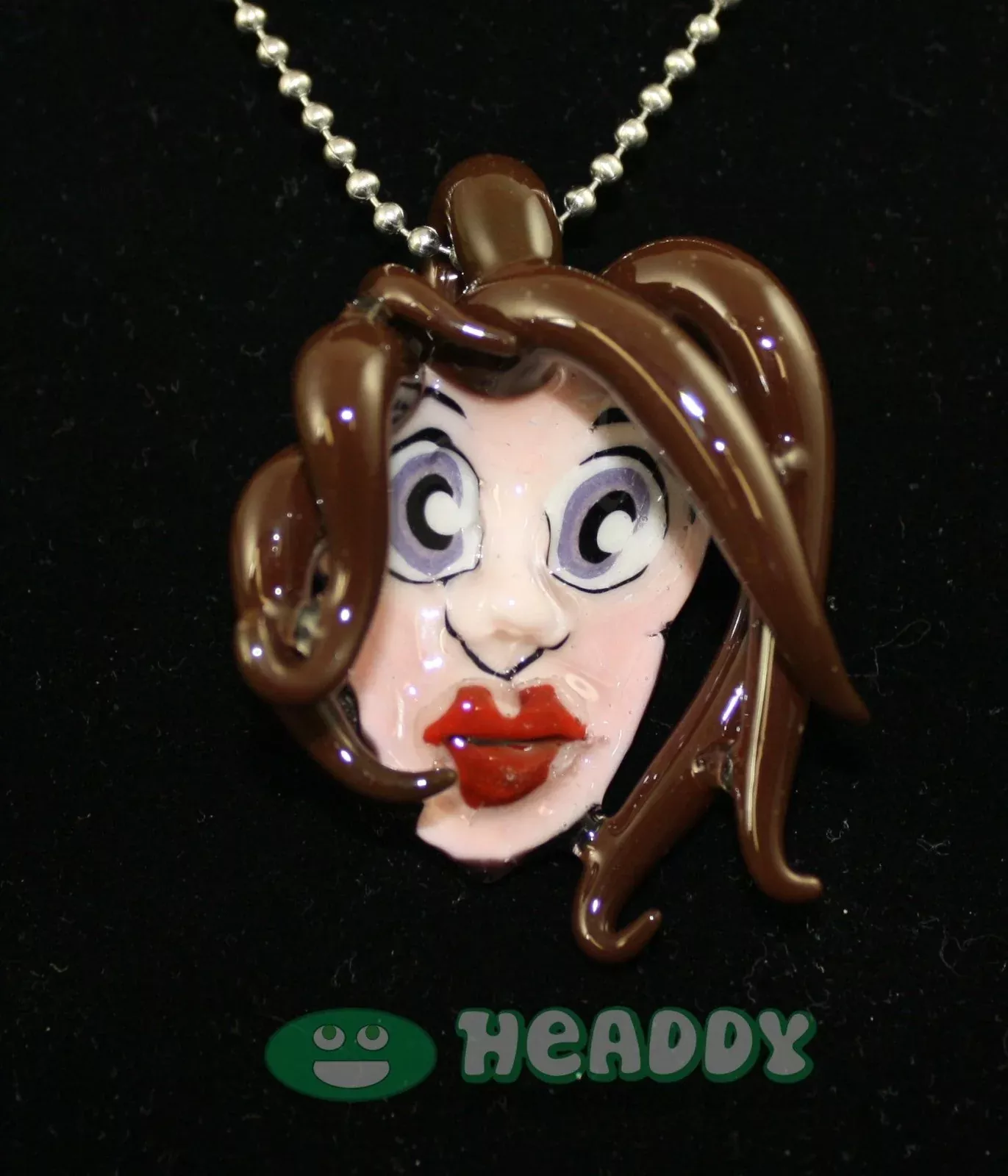 Grimm 3D Pendant #1 - Intricate Multi-Dimensional Glass Art