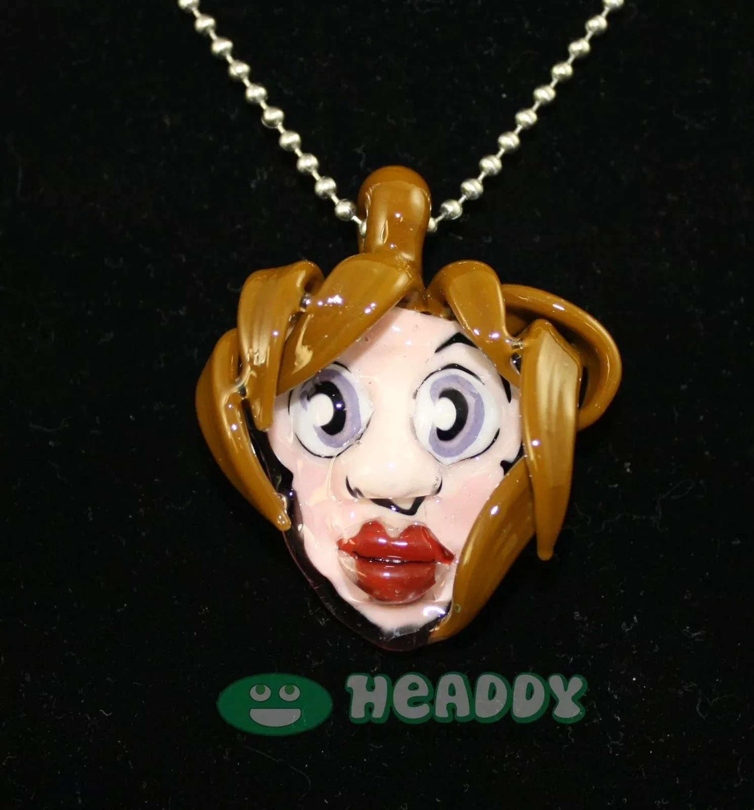Grimm 3D Pendant #3 - Intricate Multi-Dimensional Glass Art