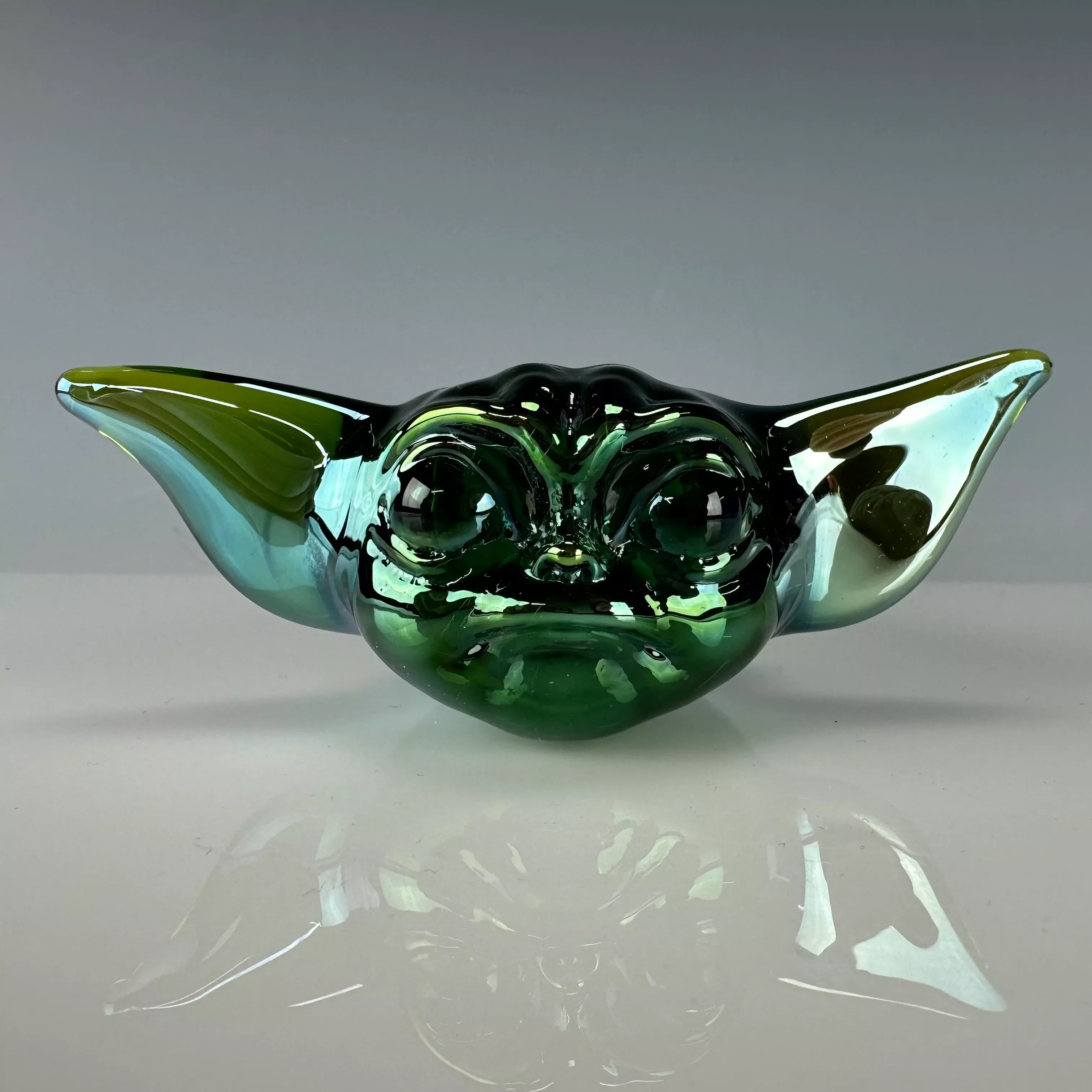 "Grogu" Handpipe by Elevator Glass