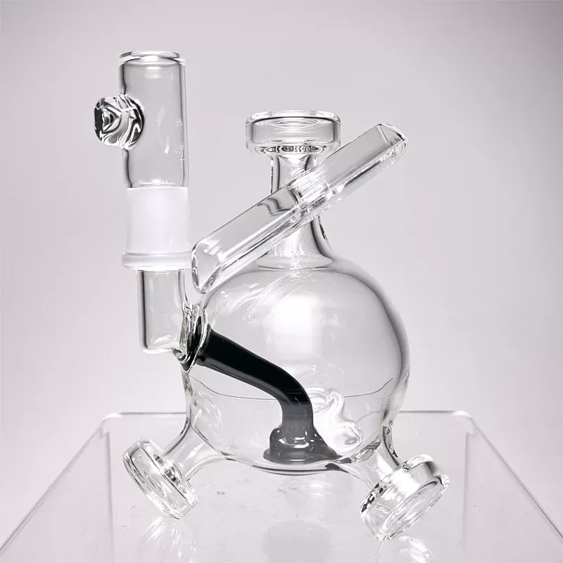 Hamm's Waterworks - Trichome Bubbler - Black Accent