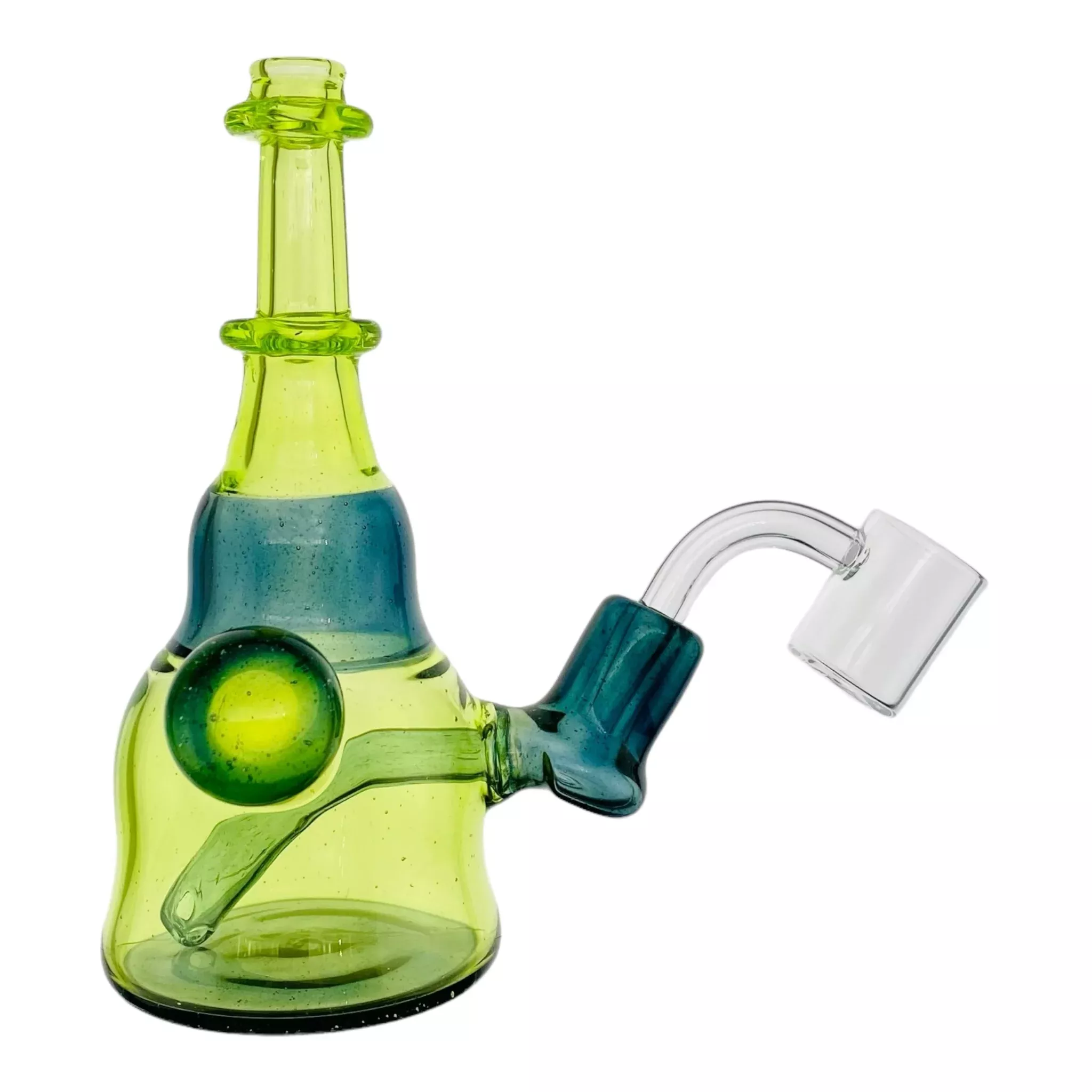 Hatorade x Cobalt Blue Custom 10mm Mini Dab Rig