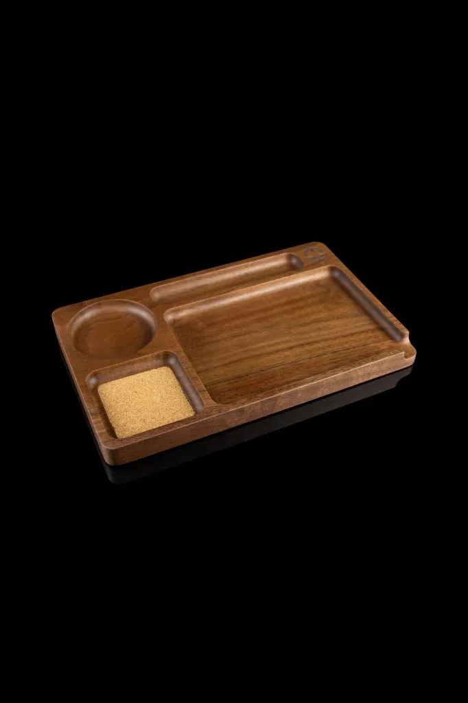 Heady Dad Irving Wood Rolling Tray
